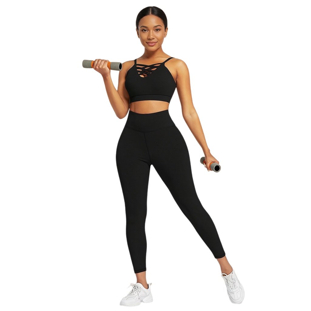 Yoga Fitness Gym - 3 Pieces Women's Yoga Fitness Set