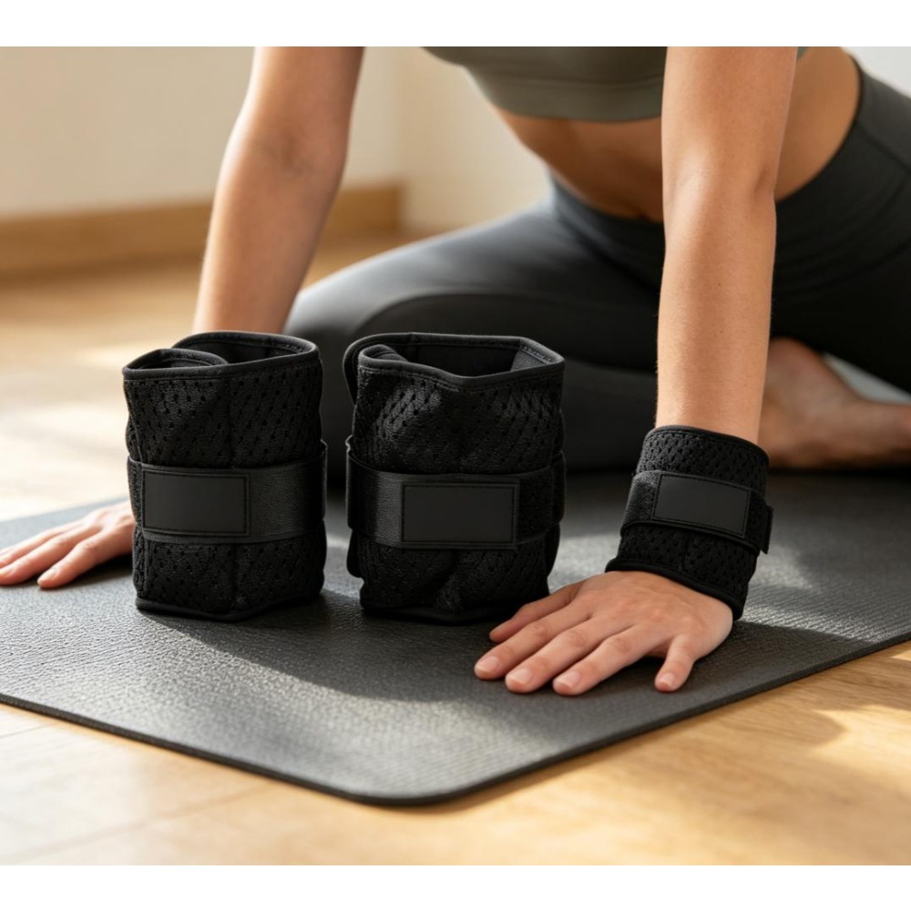Ankle Weights - 2.5LB Each Pair Total 5LB Adjustable