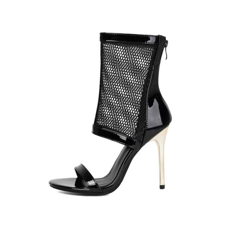 Ankle Weights - Thin heel Zipper-up Square toes Light