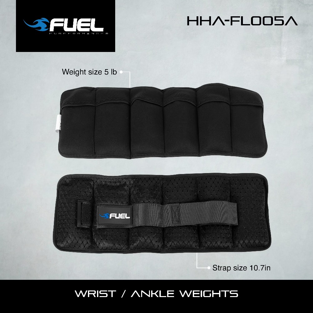 Ankle Weights - Fuel Pureformance Unisex Adjustable Wrist/Ankle Weights,