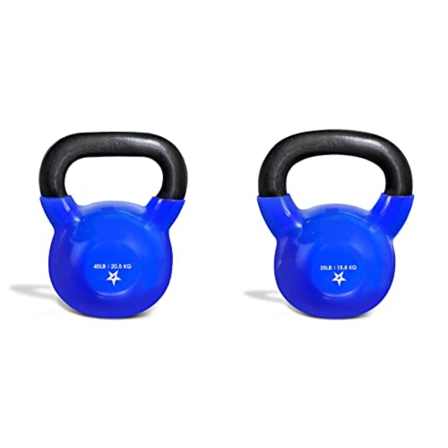 Kettlebell - Home Gym Outdoor Workout Equipment Combo: