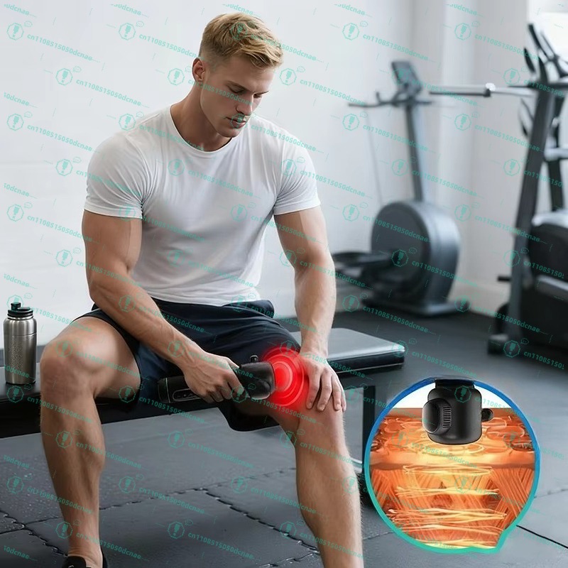 Vibration Massage Gun - Professional 4 Head Booster Sports Vibration