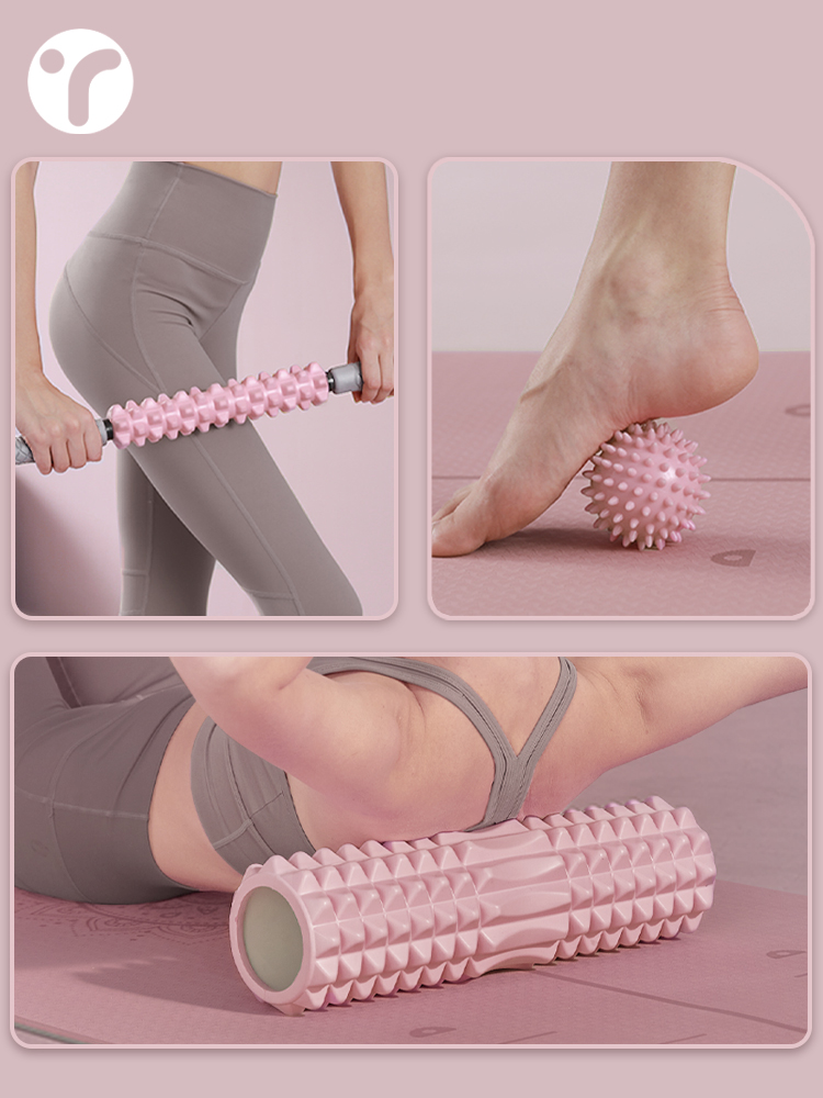 Solid Foam Shaft Mace Massage  - Yoga Fitness Stretching review and price