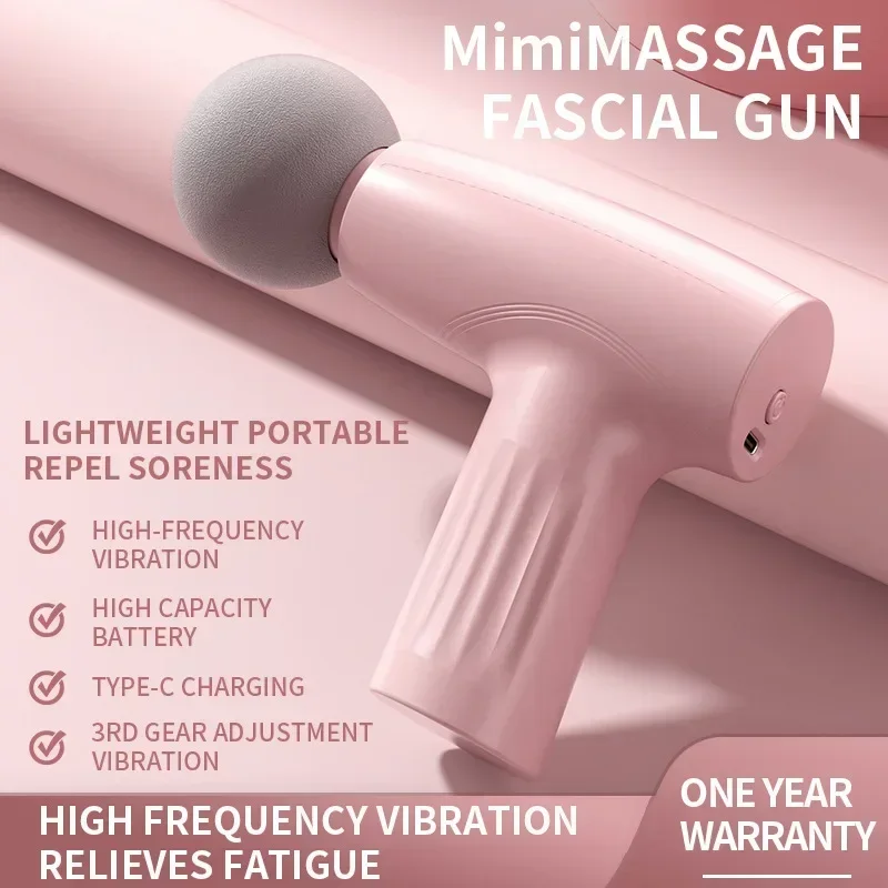 Muscle Mini Pink Massage Gun D - Vibration Massage Gun review and price
