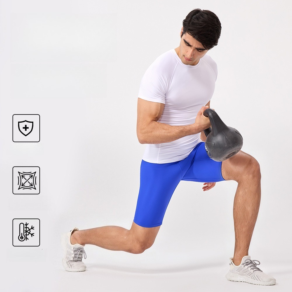 Men 5 Inch Compression Yoga Sh - Yoga Fitness Stretching review and price