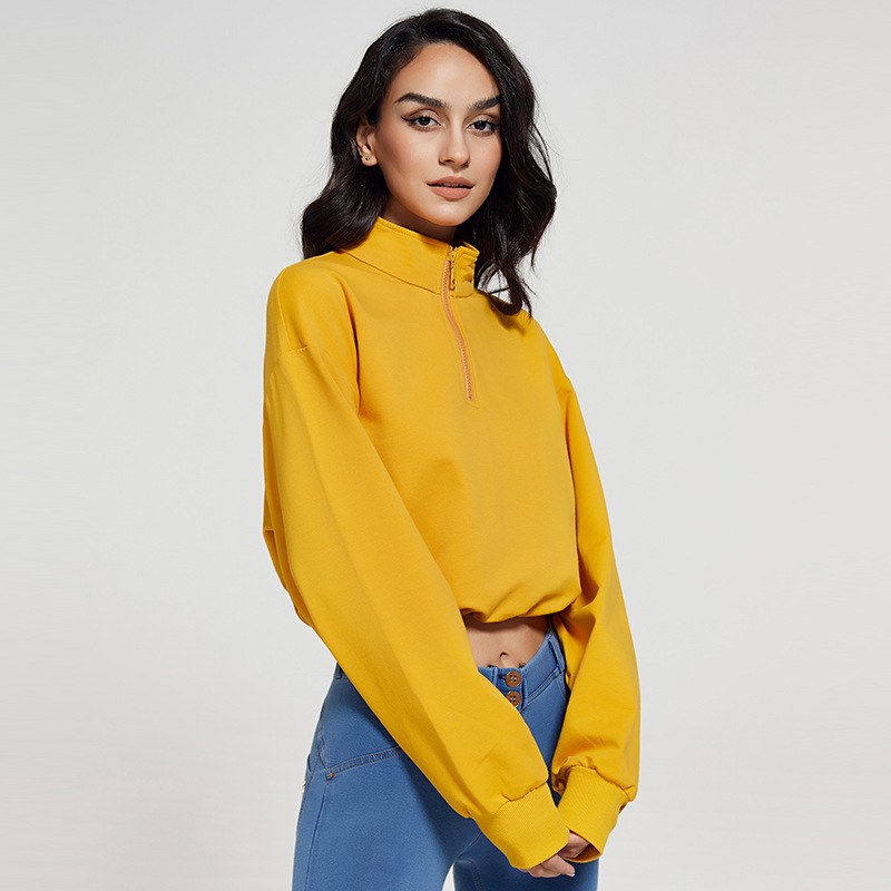 WESTSHAN EU Size Stand Collar  - Yoga Fitness Hoodie review and price