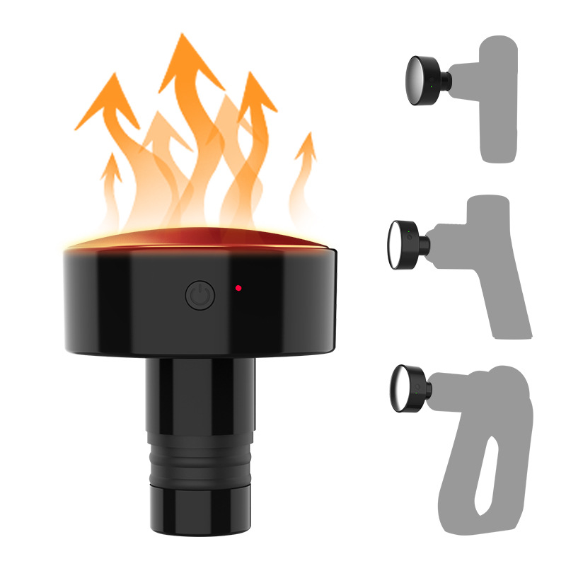 New Heat Fascia Gun Massage He - Vibration Massage Gun review and price