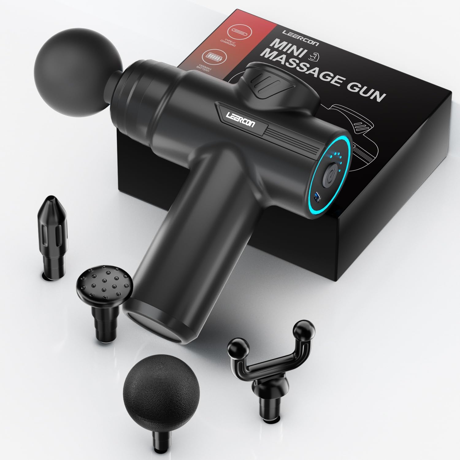 LEERCON Mini Massage Gun, 6 Sp - Vibration Massage Gun review and price