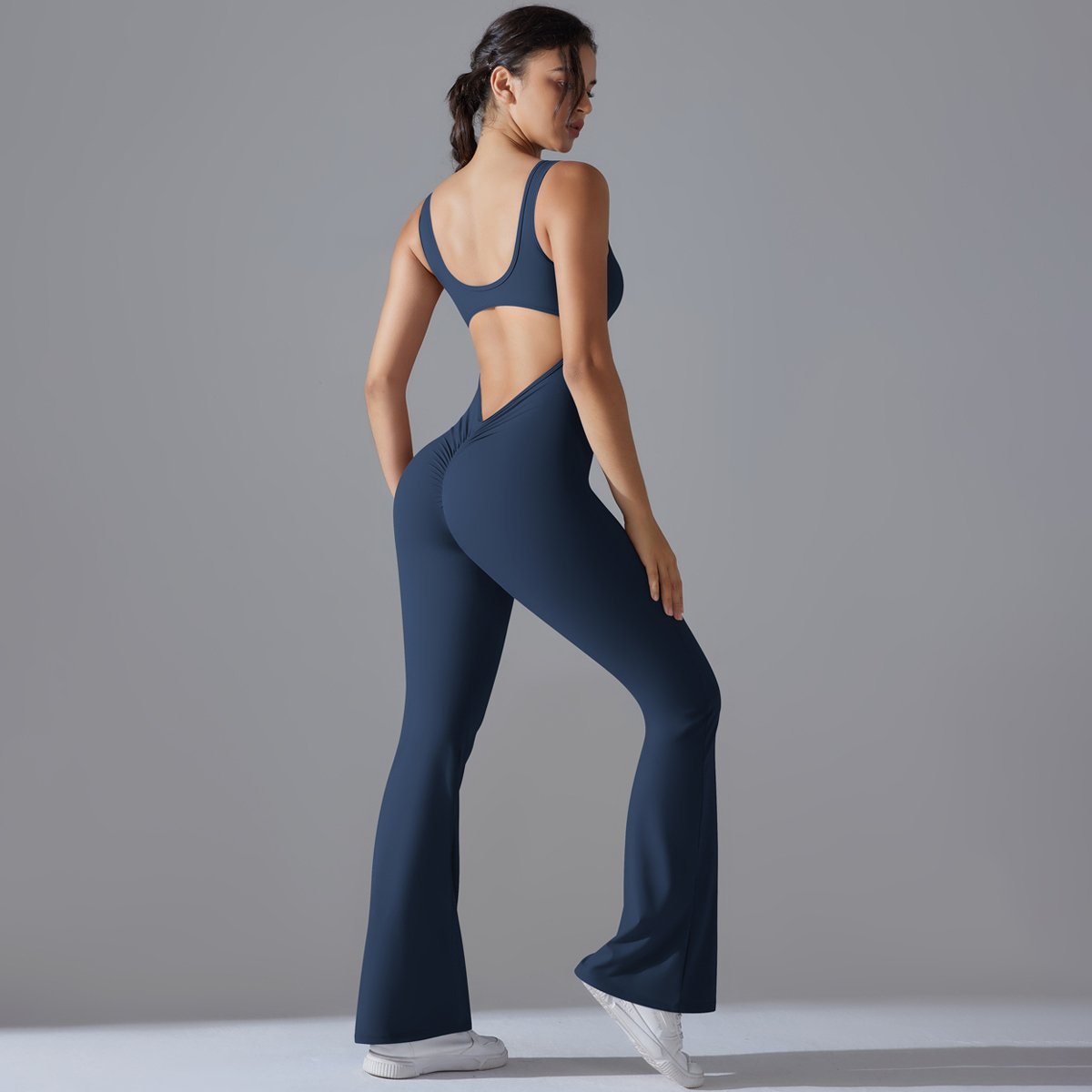 Sexy Back V Jumpsuit Gym Set W - Yoga Fitness Stretching review and price