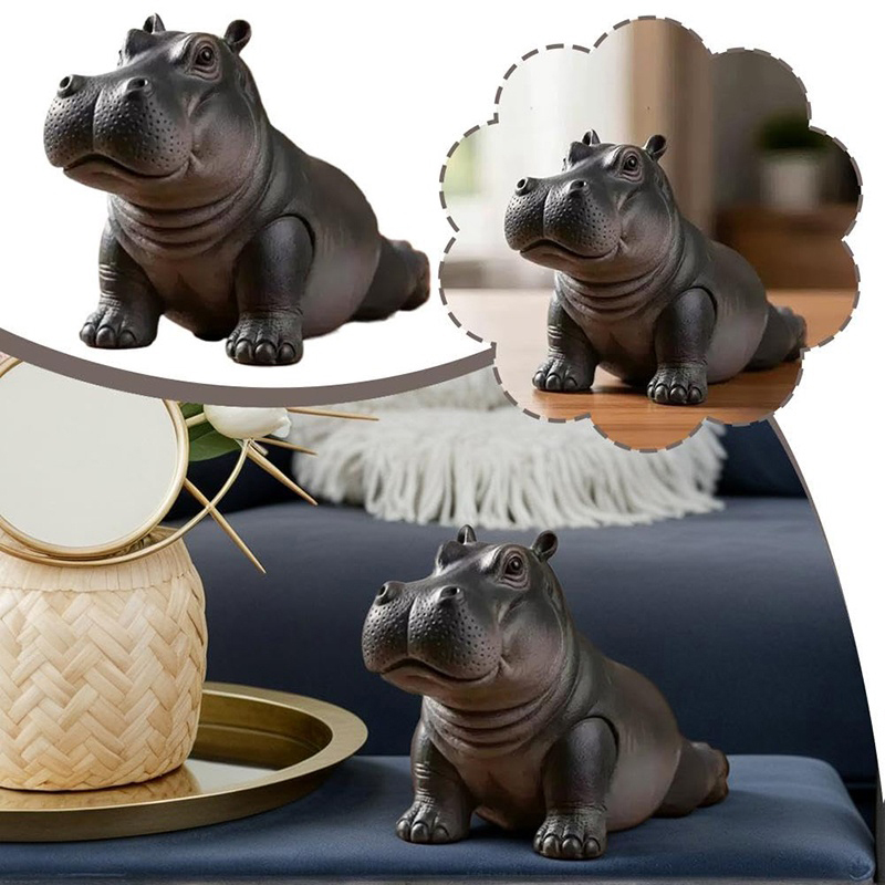 Yoga Master Hippo Statue Handc - Yoga Fitness Model review and price