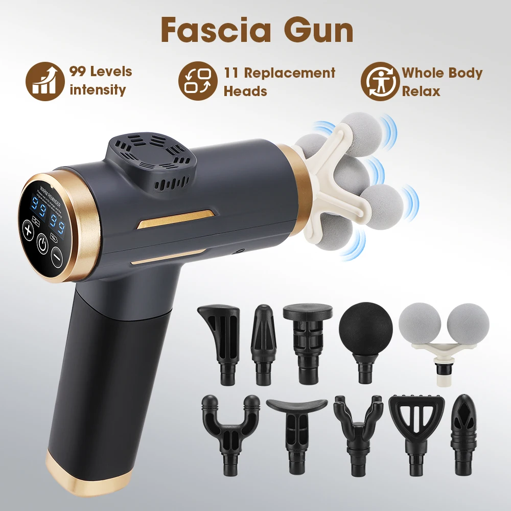 Electric Fascia Gun 24W 99 Gea - Vibration Massage Gun review and price