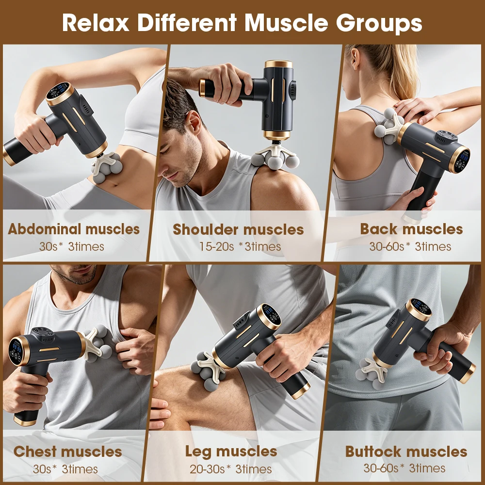 Electric Fascia Gun 24W 99 Gea - Vibration Massage Gun review and price