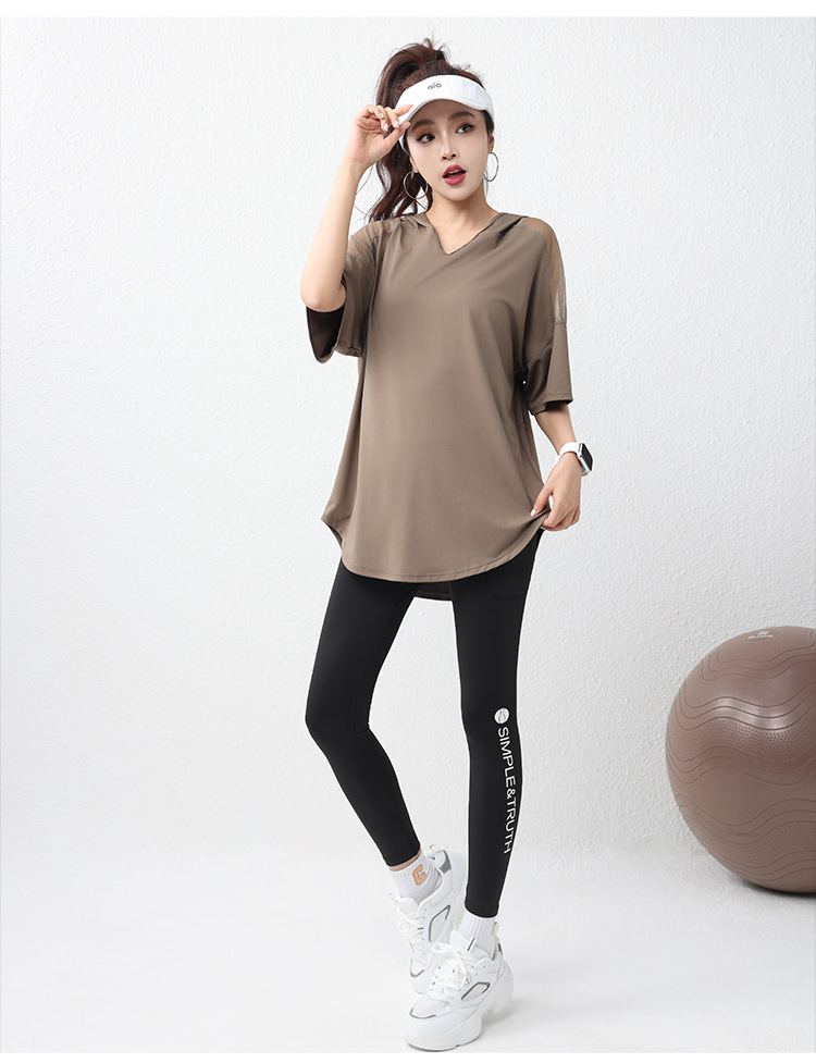 Woman Yoga Short Sleeve Hoodie - Yoga Fitness Hoodie review and price