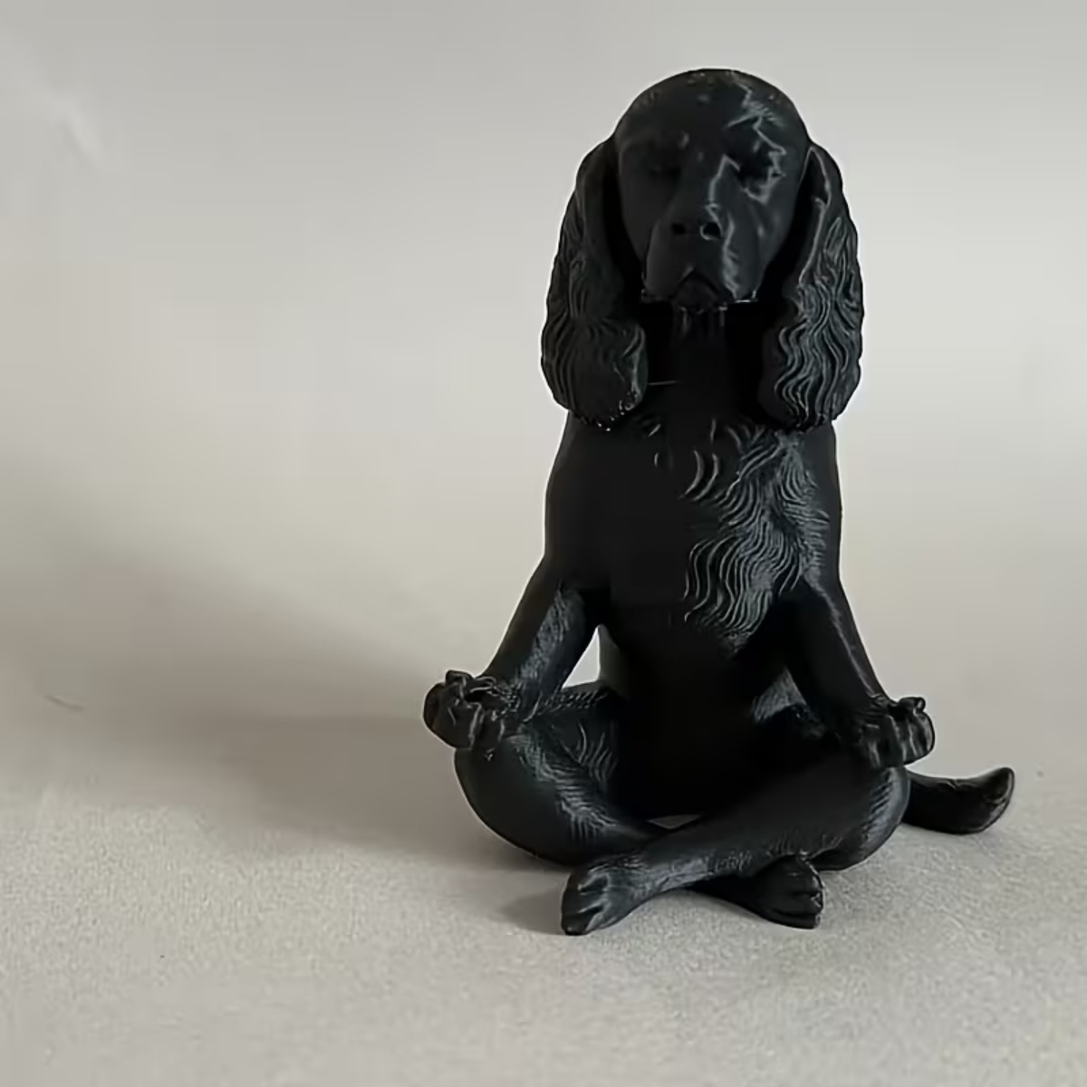 Newest 3D Printed Black Medita - Yoga Fitness Model review and price