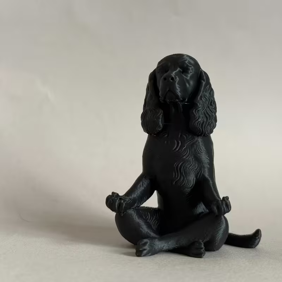 Newest 3D Printed Black Medita - Yoga Fitness Model review and price