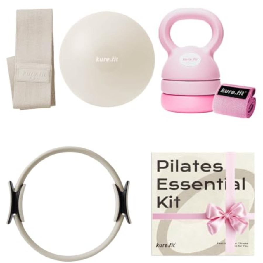 Home Pilates Use Pink Adjustab - Kettlebell review and price