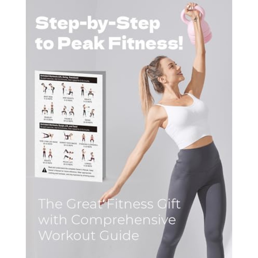 Home Pilates Use Pink Adjustab - Kettlebell review and price
