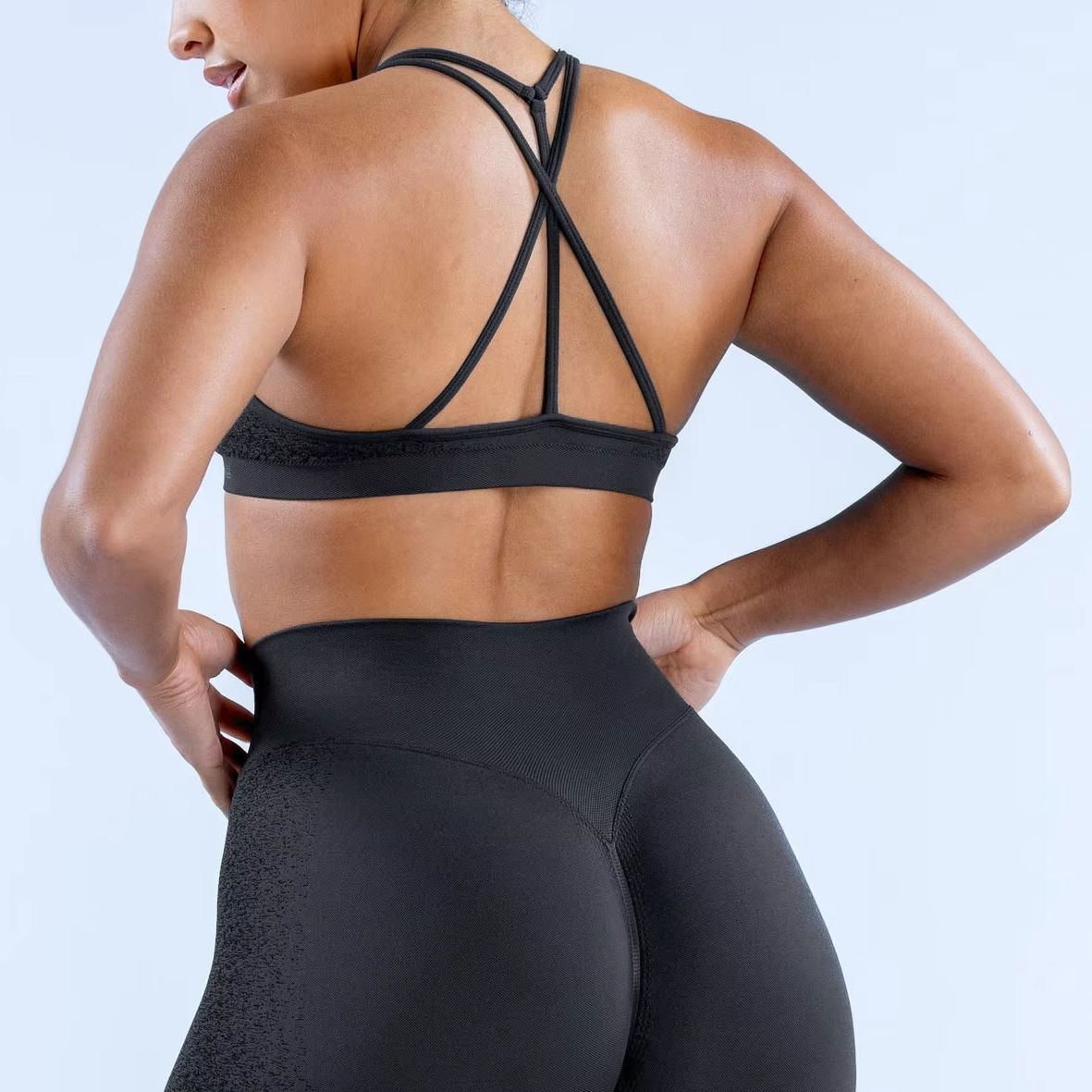 No Logos Ignite Cross Back Spo - Ignite Yoga Fitness review and price