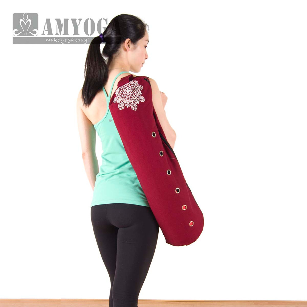 Canvas Yoga Mat Bag Single Sho - Yoga Fitness Gym review and price