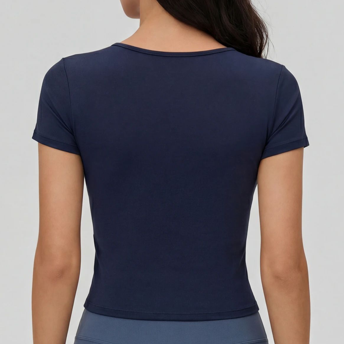 Women's V-neck short-sleeve yo - Yoga Fitness Stretching review and price