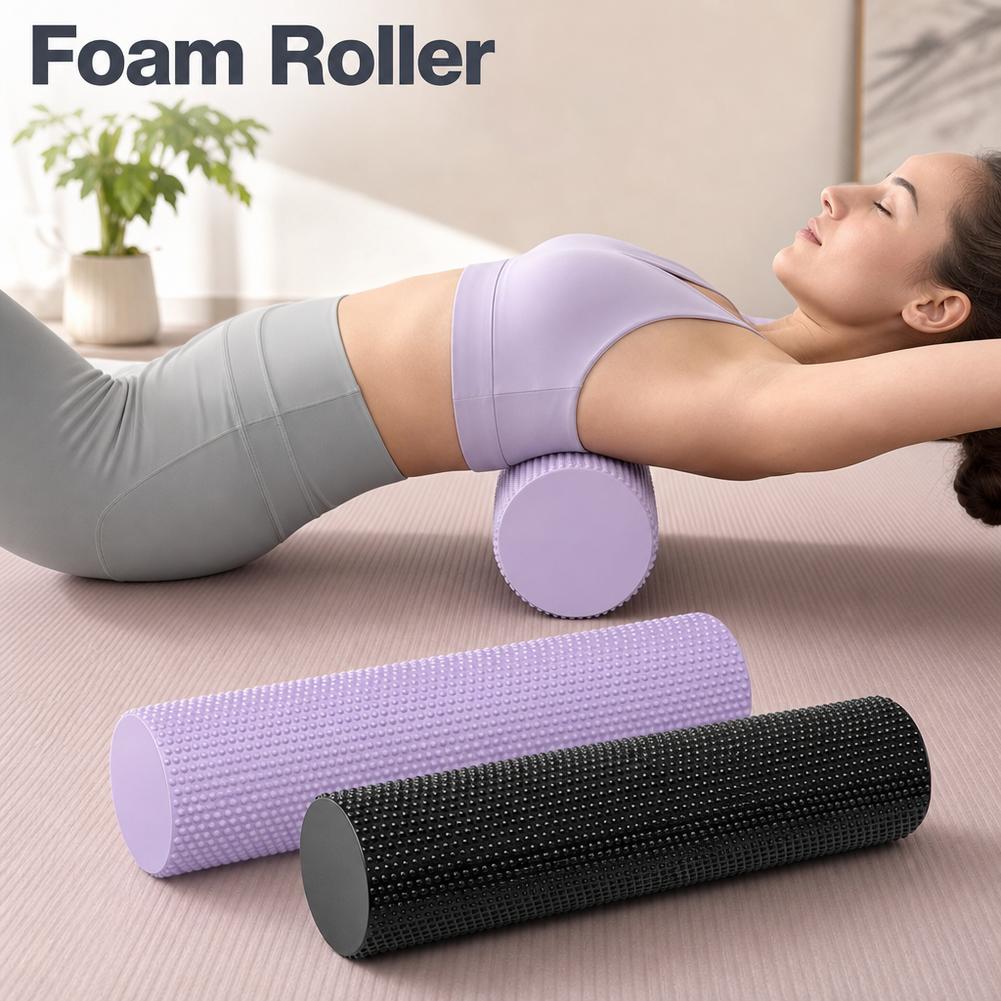EVA Yoga Foam Roller High Dens - Yoga Fitness Stretching review and price
