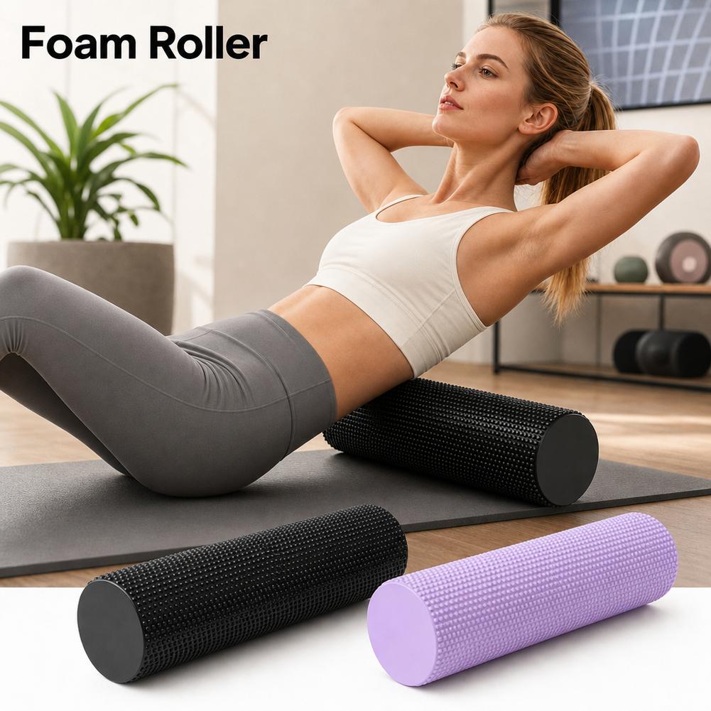 EVA Yoga Foam Roller High Dens - Yoga Fitness Stretching review and price