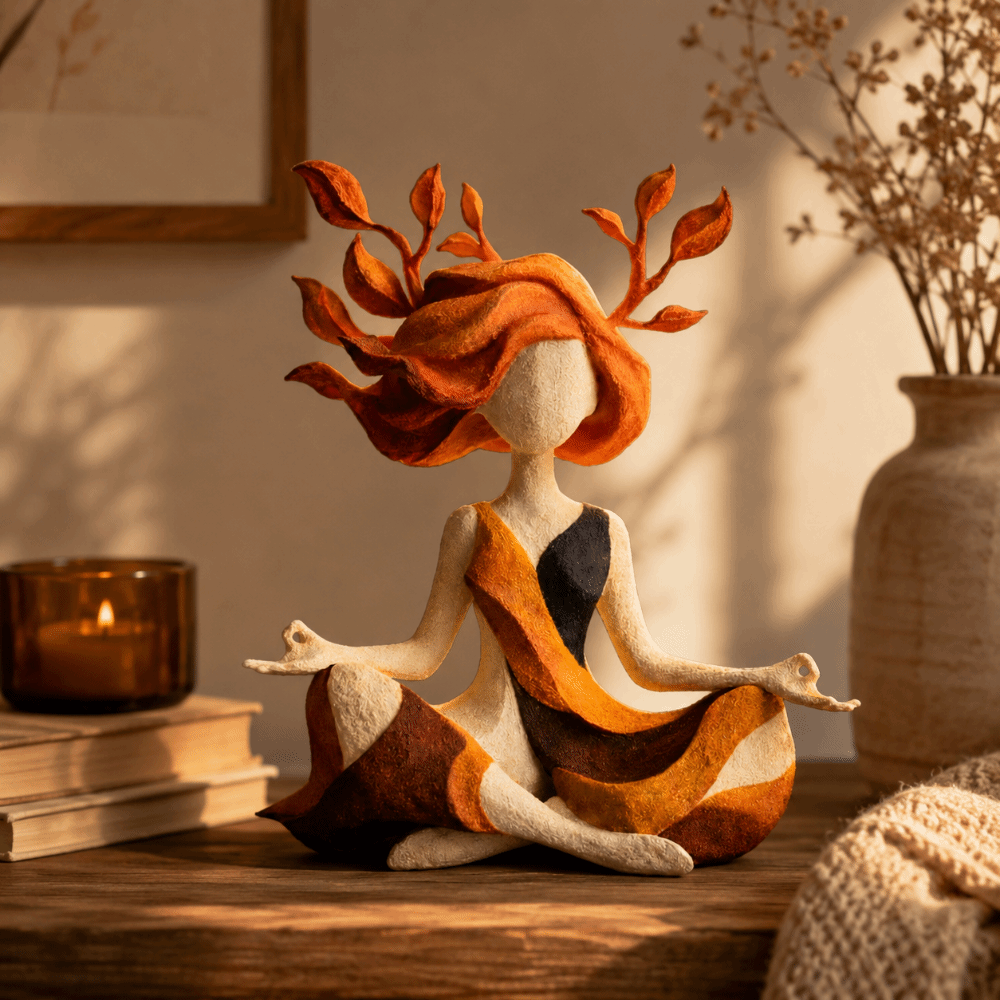 Resin Meditating Statue Multi- - Yoga Fitness Model review and price