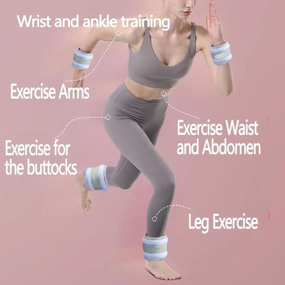 1 Pair Sweat-proof Wrist Weigh - Ankle Weights review and price
