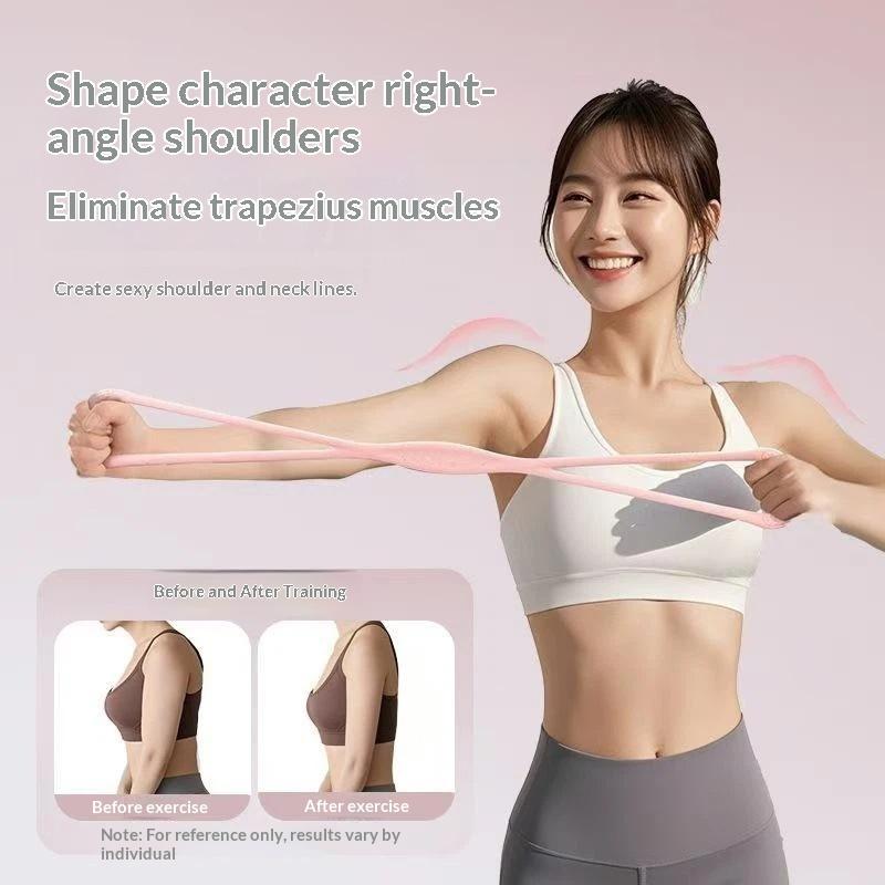 New Silicone Figure 8 Resistan - Yoga Fitness Model review and price