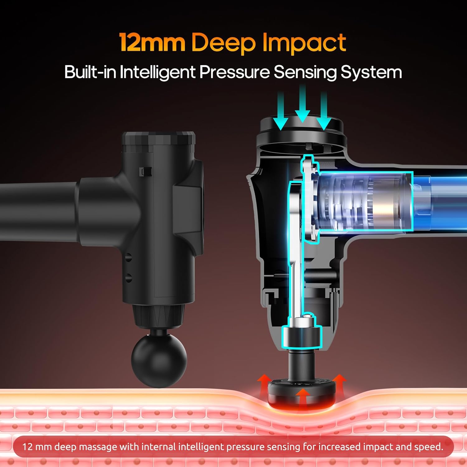 LINGTENG Deep Tissue Massage G - Vibration Massage Gun review and price