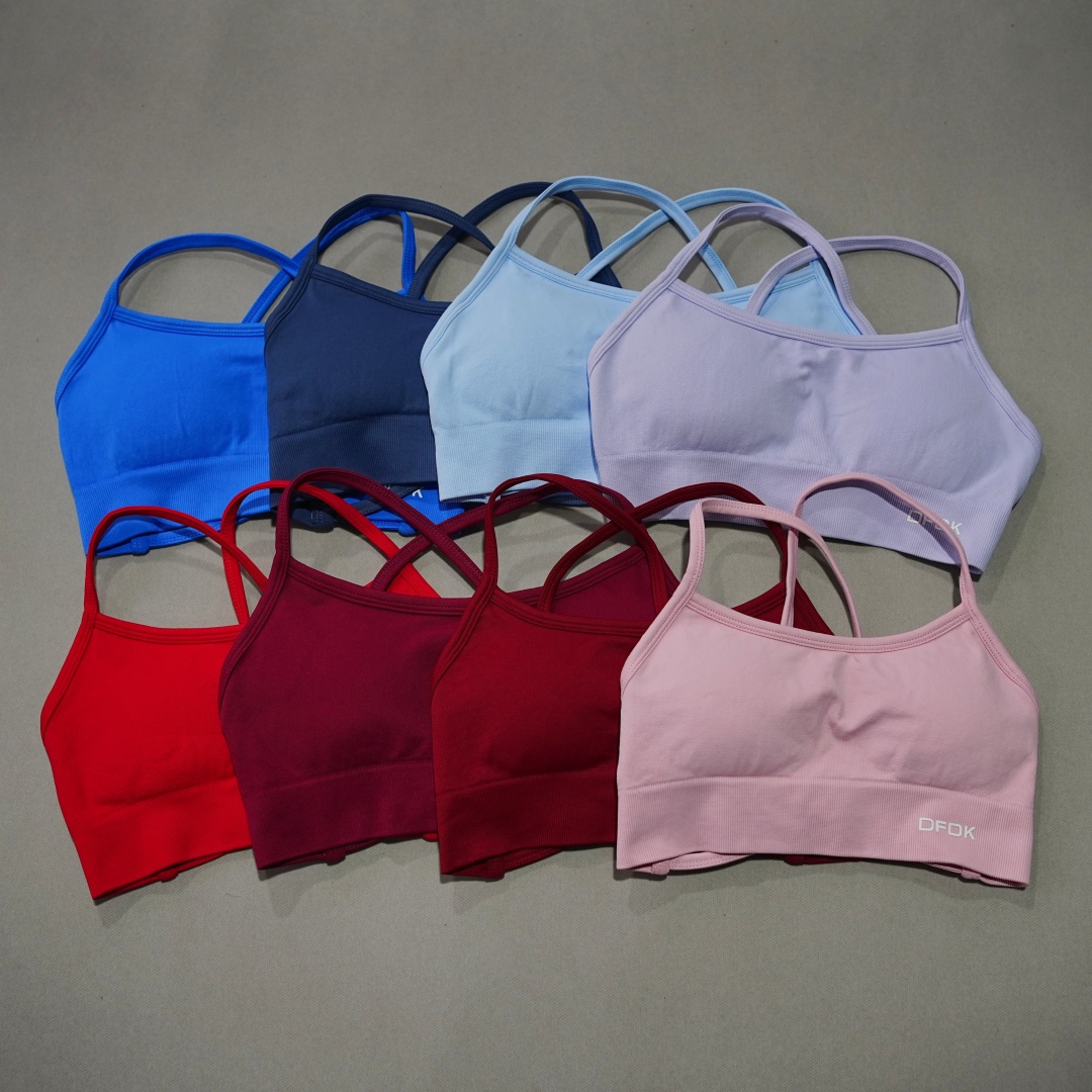 DFDK Ribbed Seamless Cross Bac - Yoga Fitness Stretching review and price