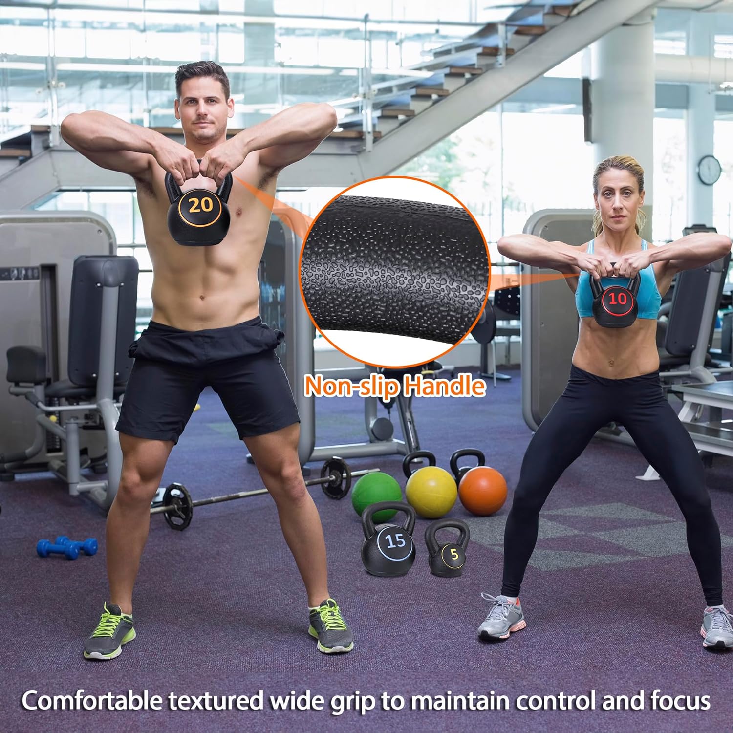 Home HIIT Workout 4-Piece Kett - Kettlebell review and price