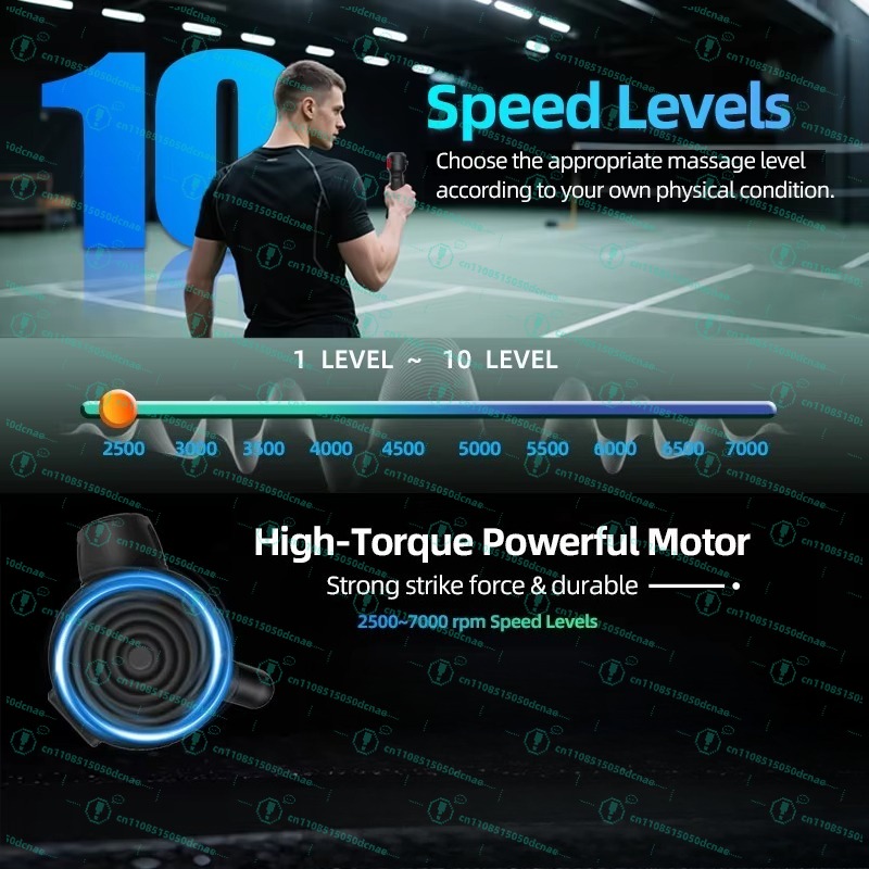Professional 4 Head Booster Sp - Vibration Massage Gun review and price