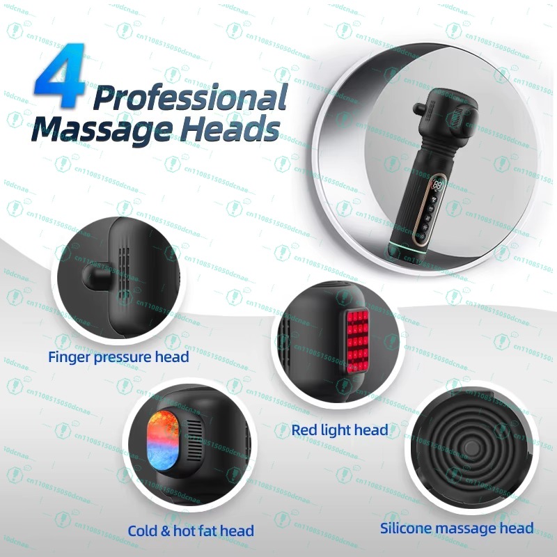 Professional 4 Head Booster Sp - Vibration Massage Gun review and price