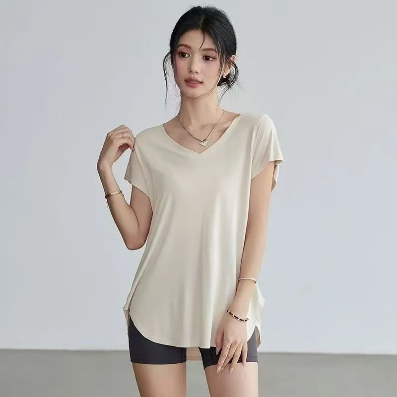 Women's Slimming Round Neck Yo - Yoga Fitness Stretching review and price